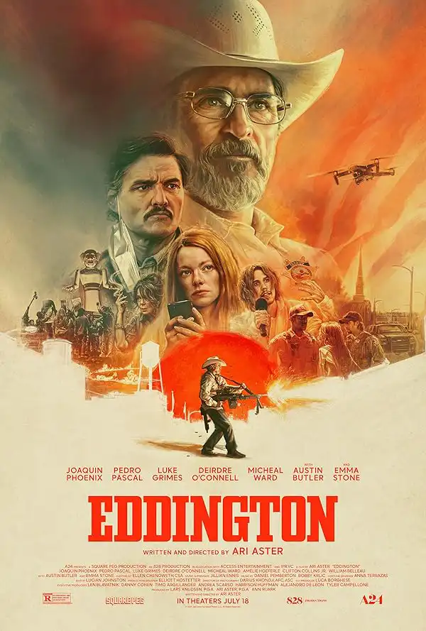 دانلود فیلم ادینگتون (Eddington 2025) دوبله حرفهای دانلود فیلم ادینگتون (Eddington 2025) دوبله حرفهای